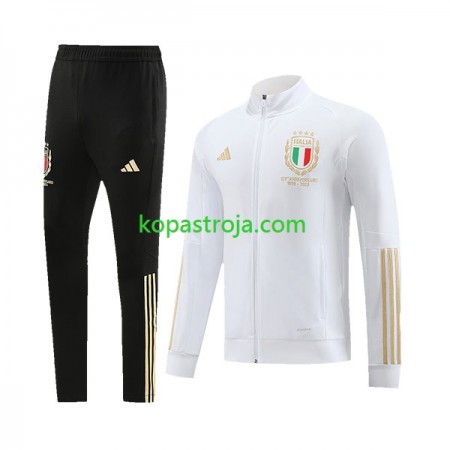 Italien Tränings Sweatshirtställ Vit 2023/24